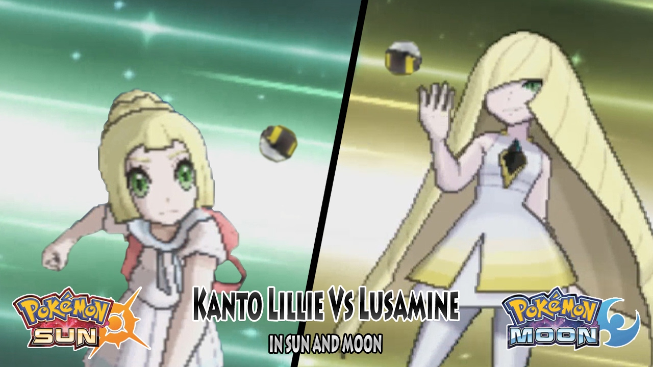 Pokemon Sun and Moon: Kanto Lillie Vs Lusamine (Daughter Vs Mother)
