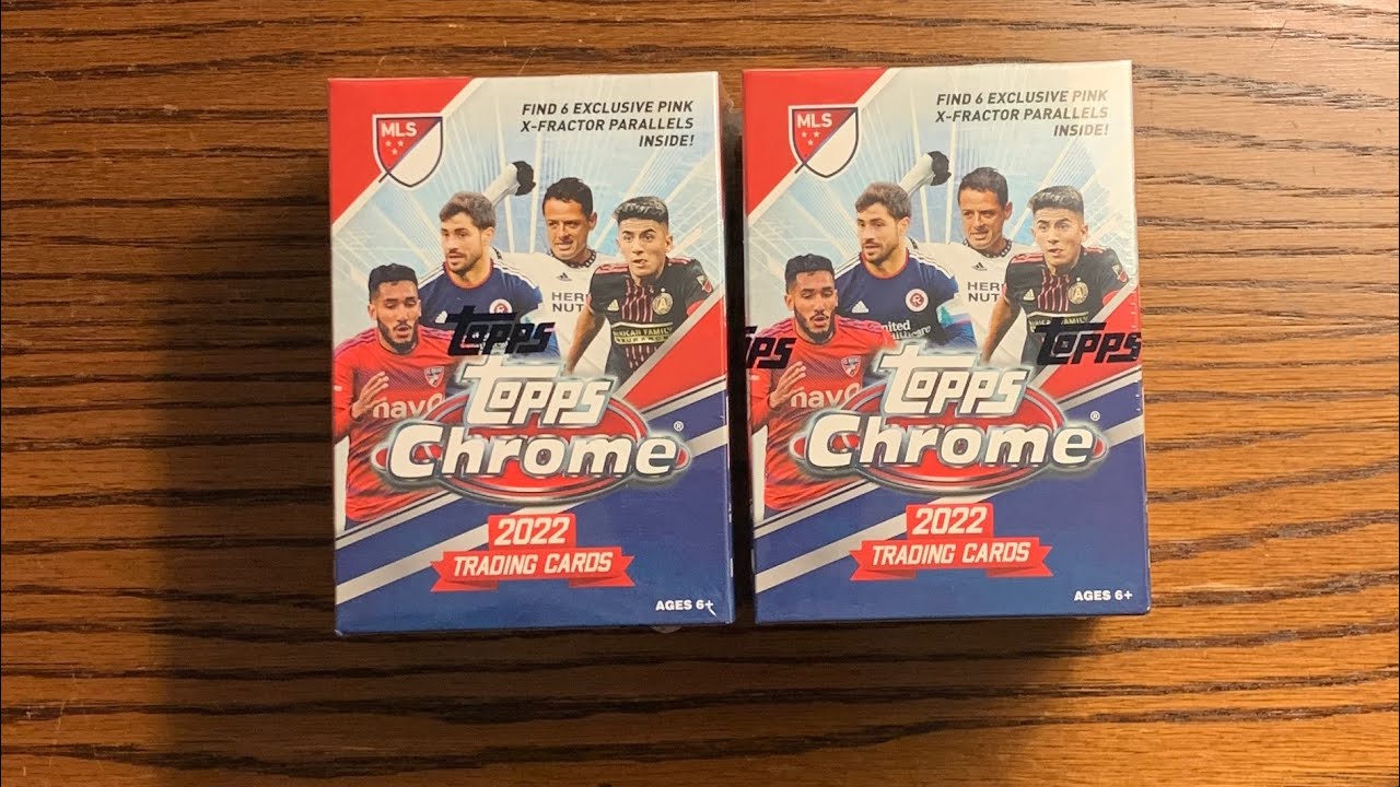 2022 Topps MLS Chrome Blaster Opening | Nice looking Cards!