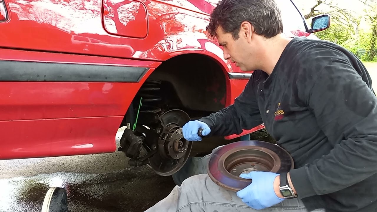 BMW E36 Parking / Hand / Emergency Brake Adjustment / Handbremse Einstellen
