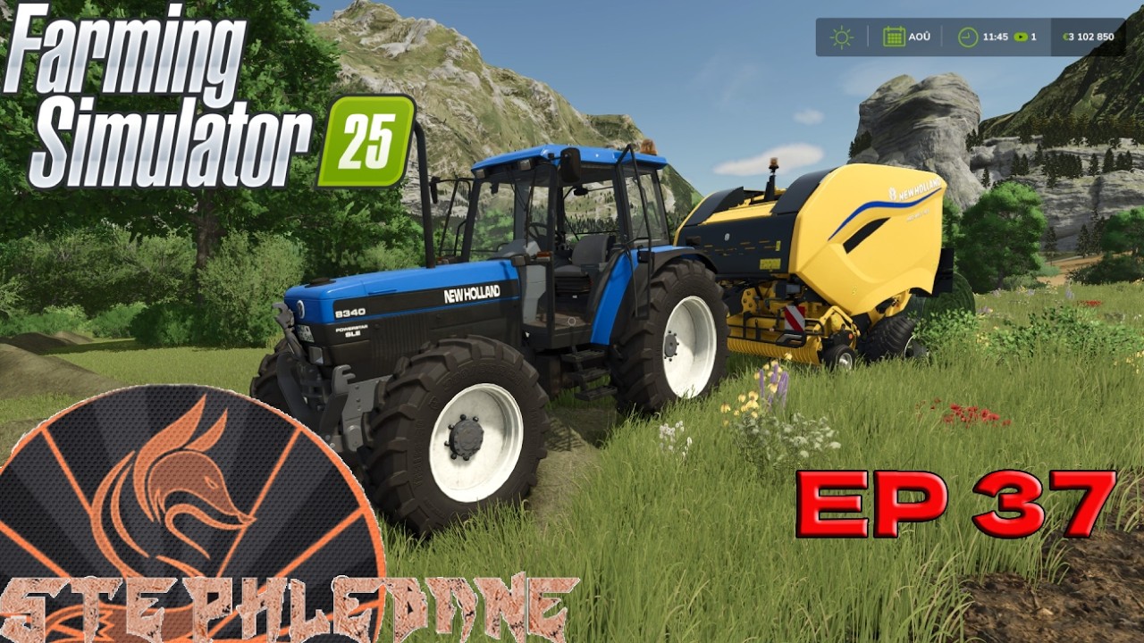 FARMING SIMULATOR 25 / Chacun sa Ferme / Mise en route de l'Usine Mélangeuse ! EP 37