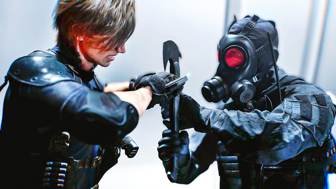 Resident Evil 9 Requiem - Leon vs Hunk Boss Fight