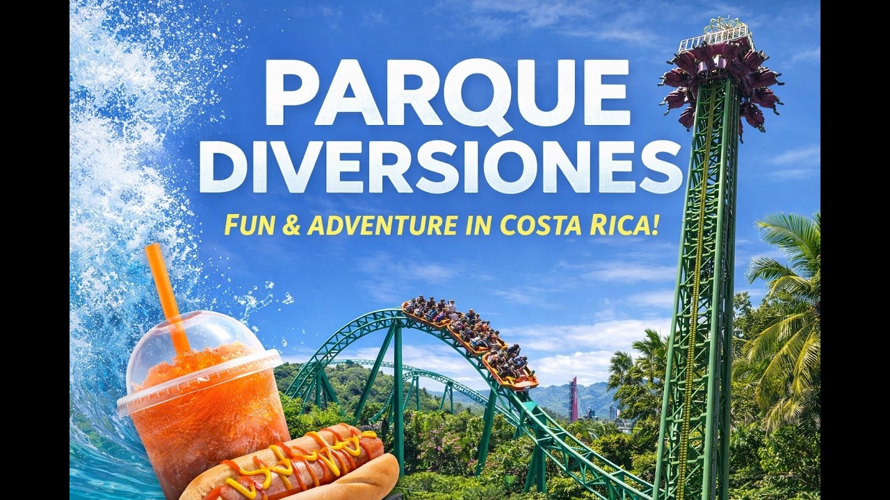 🇨🇷🎢 A Thrilling Day at Parque Diversiones  | ¡Lleno de emociones! ✨