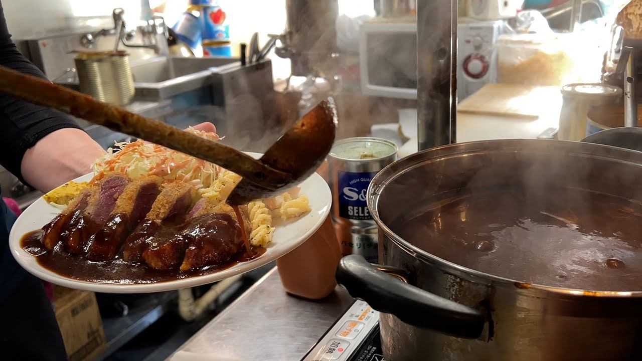 【洋食ジャンボ】オープンから3年間ずーっと人気店【他店の2倍!?】仕込みに手間を惜しまない昔ながらの洋食屋【神戸・新長田】プロの料理人も聞きたいワザを公開!!