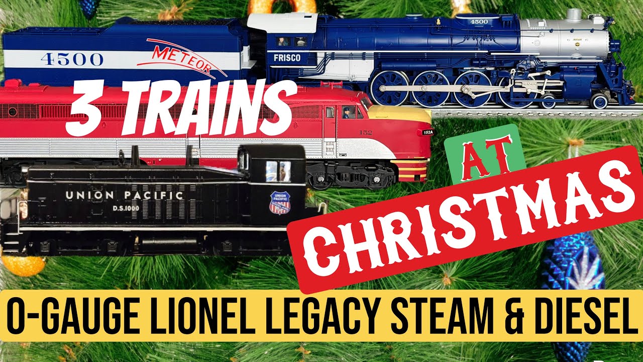 НОВЫЕ ПОЕЗДА к Рождеству! Lionel Legacy добавляет ЕЩЕ БОЛЬШЕ паровых и дизельных локомотивов на н...