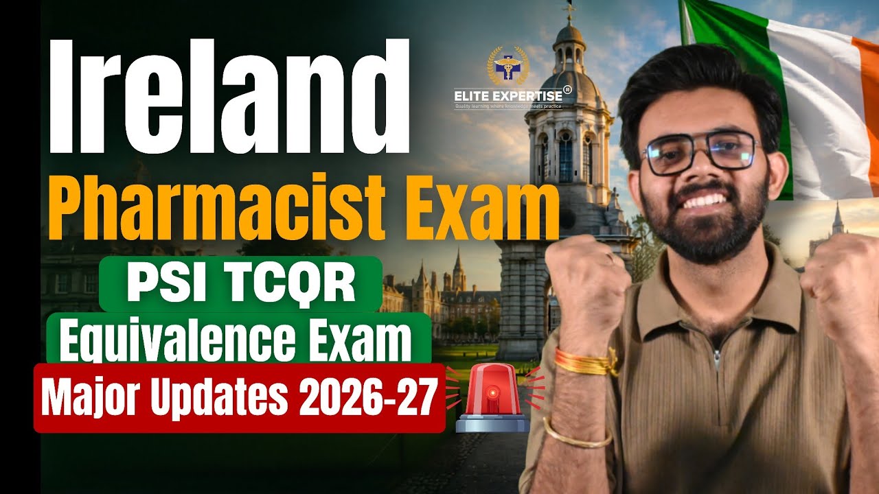 PSI Ireland Exam Update | How to Become a Registered Pharmacist in Ireland | Ireland Pharmacy Exam