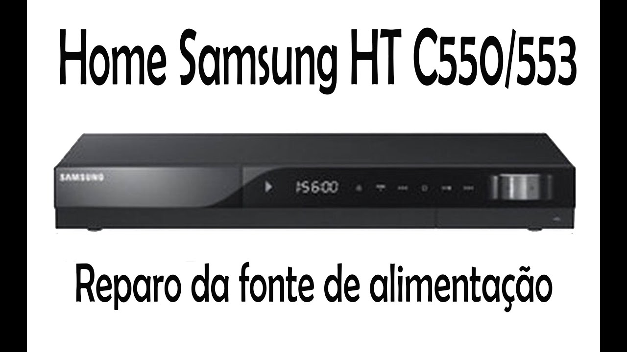 Home Teather Samsung Ht C550/553