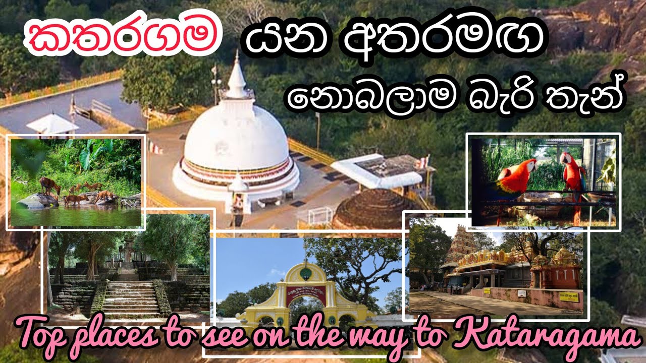 කතරගම යන අතරමඟ නොබලාම බැරි තැන් | Places to see on the way to Kataragama, Sri Lanka 🇱🇰