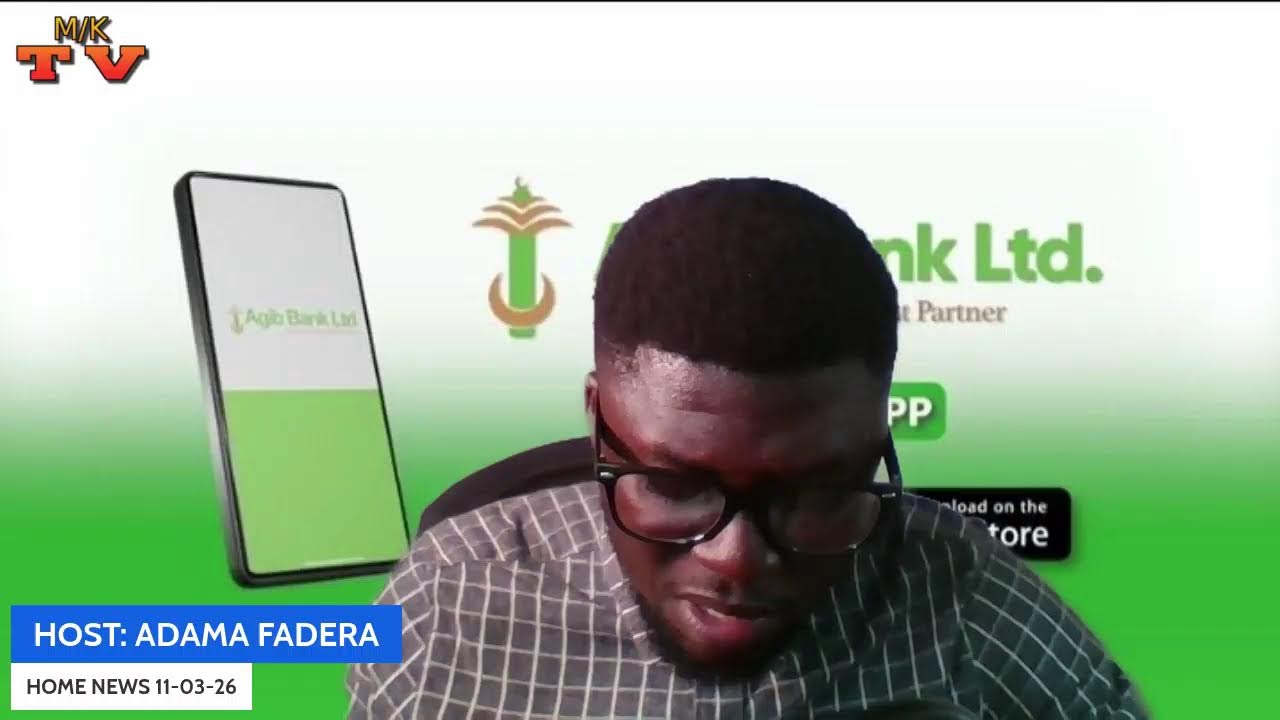 ON MENBE KERING TV; SU KIBARO WITH ADAMA FADERA SPONSORED BY AGIB BANK LTD