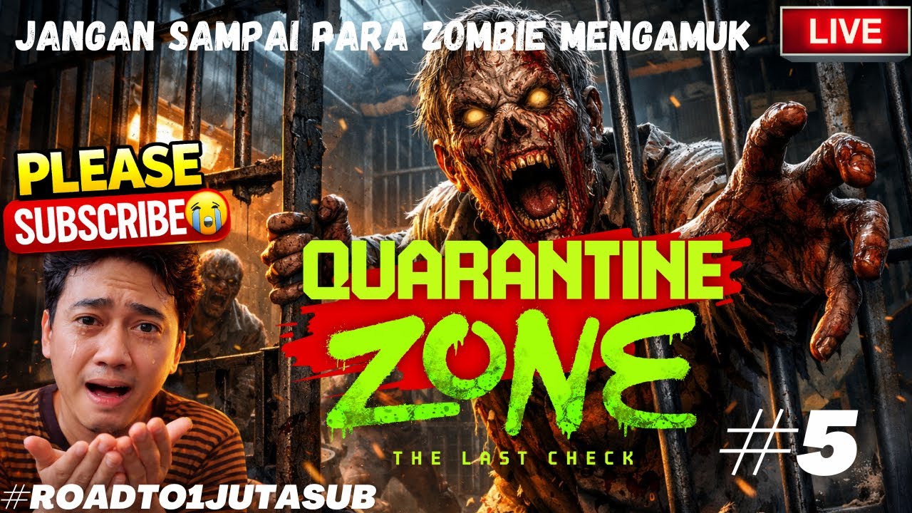 Jangan sampai zombie mengamuk - Quarantine Zone The Last Check Prt 5 #horrorgaming #windahbasudara