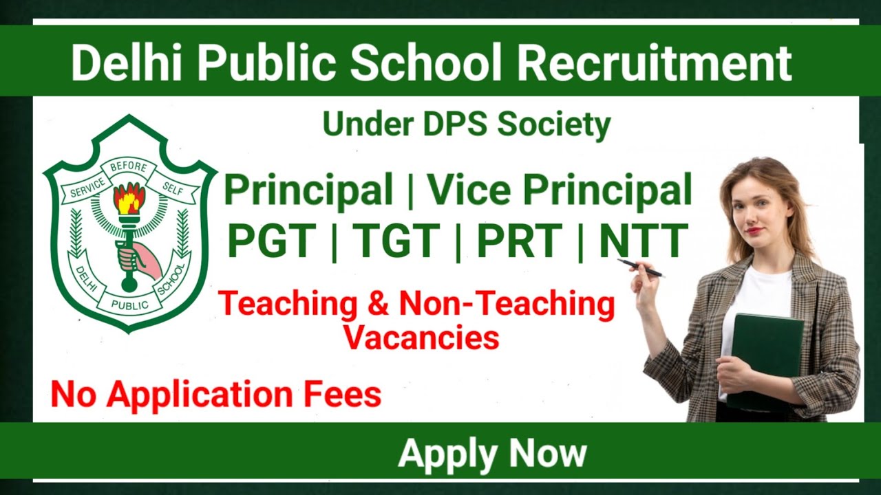 DPS Teacher Vacancy 2026 | PGT TGT PRT Recruitment #dpsvacancy #pgtjob #tgtjobs #prtjobs #principal 
