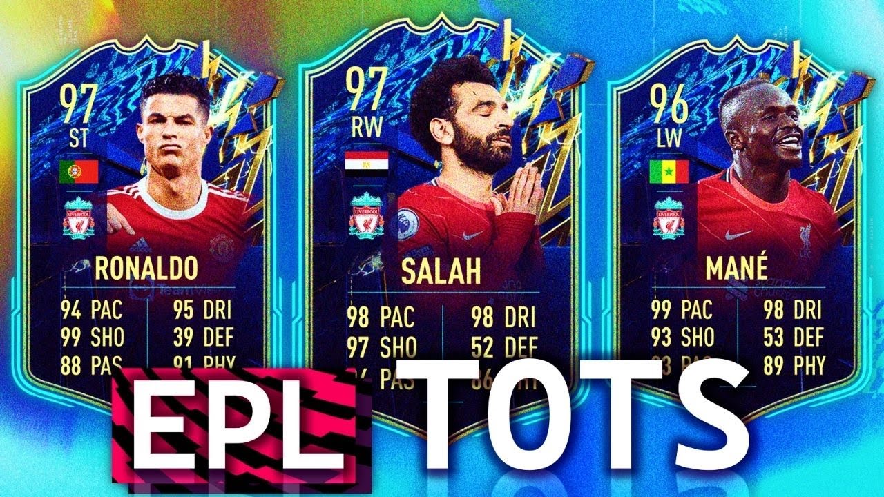 EPL TOTS | FIFA 22 | 4K | ft. Ronaldo, Salah, KDB, etc