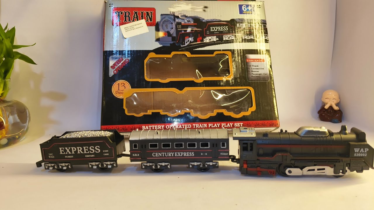 BATTERY OPERATED TRAIN | RADIO CONTROL SUPER EXPRESS TRAIN SET | RC CENTURY TRAIN