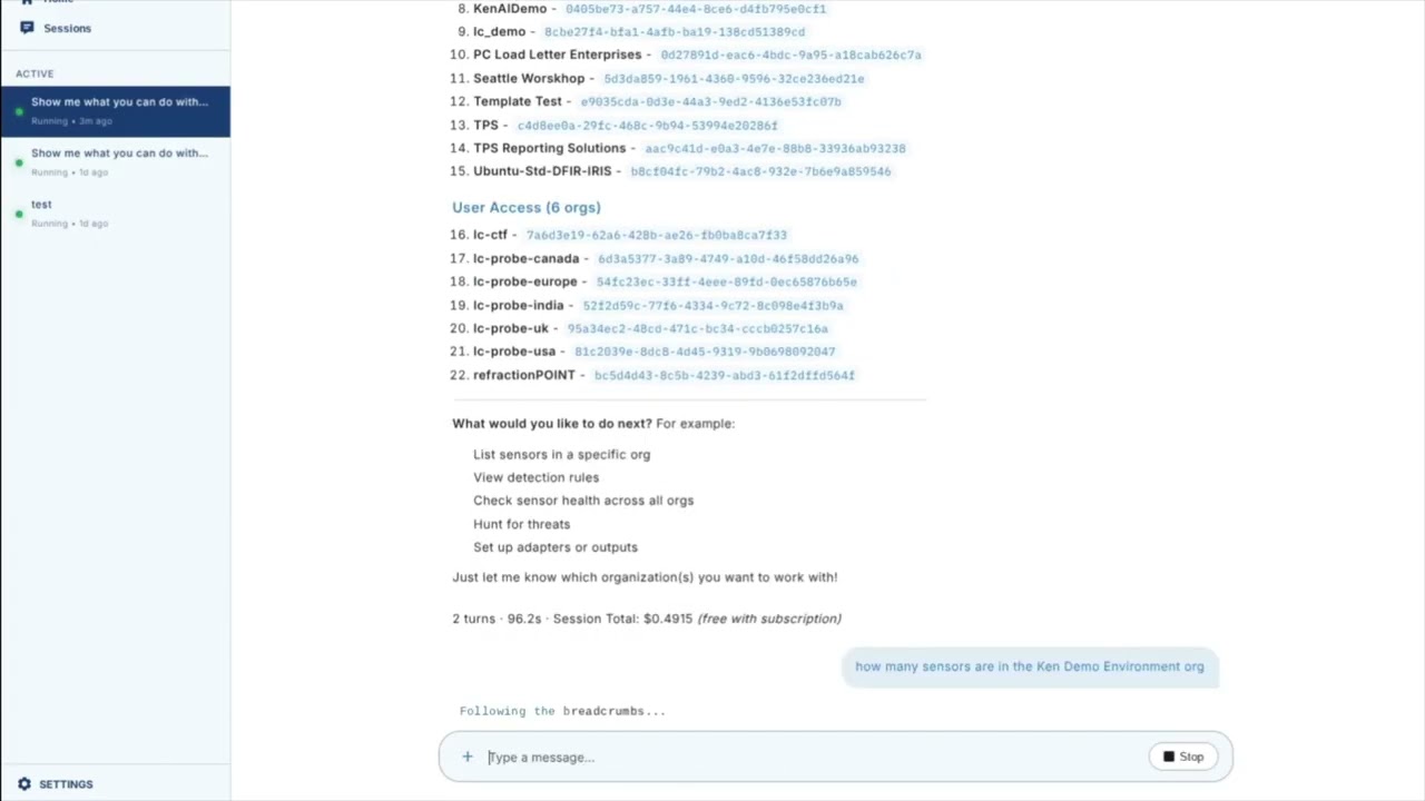 LimaCharlie + @claude Code: Admin Tasks, MITRE Coverage, and EDR Detections [Demo]