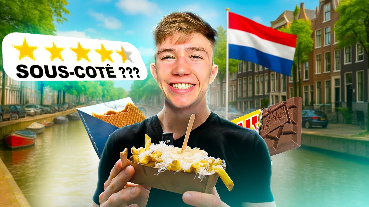 Je teste la FOOD la plus populaire d’AMSTERDAM 🇳🇱 (sous-côté..?)