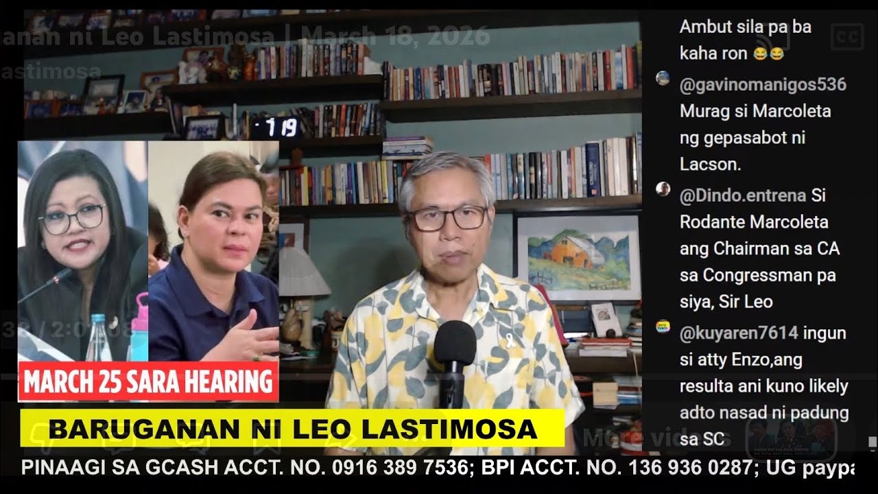 Baruganan ni Leo Lastimosa | March 18, 2026