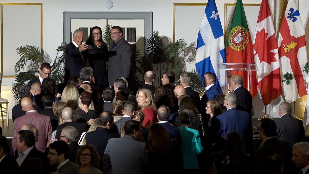 Encontro e jantar com a comunidade portuguesa em Montreal