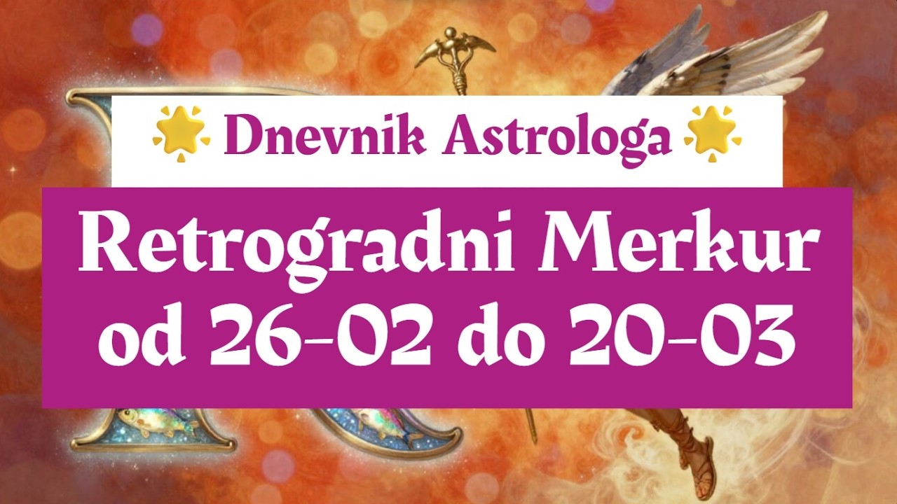 ‼️📯 Retrogradni Merkur u Ribama 📯‼️