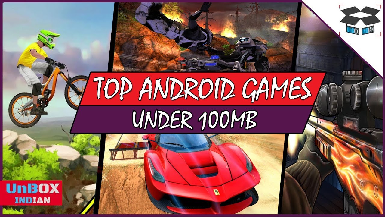 Top 10 android games under 100MB