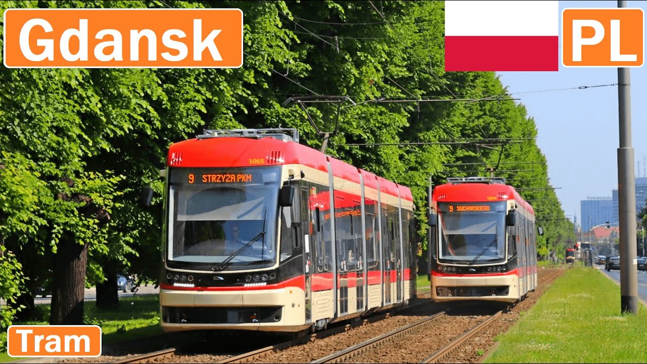🇵🇱 GDANSK TRAMS | Tramwaje w Gdańsku 2020【4K】