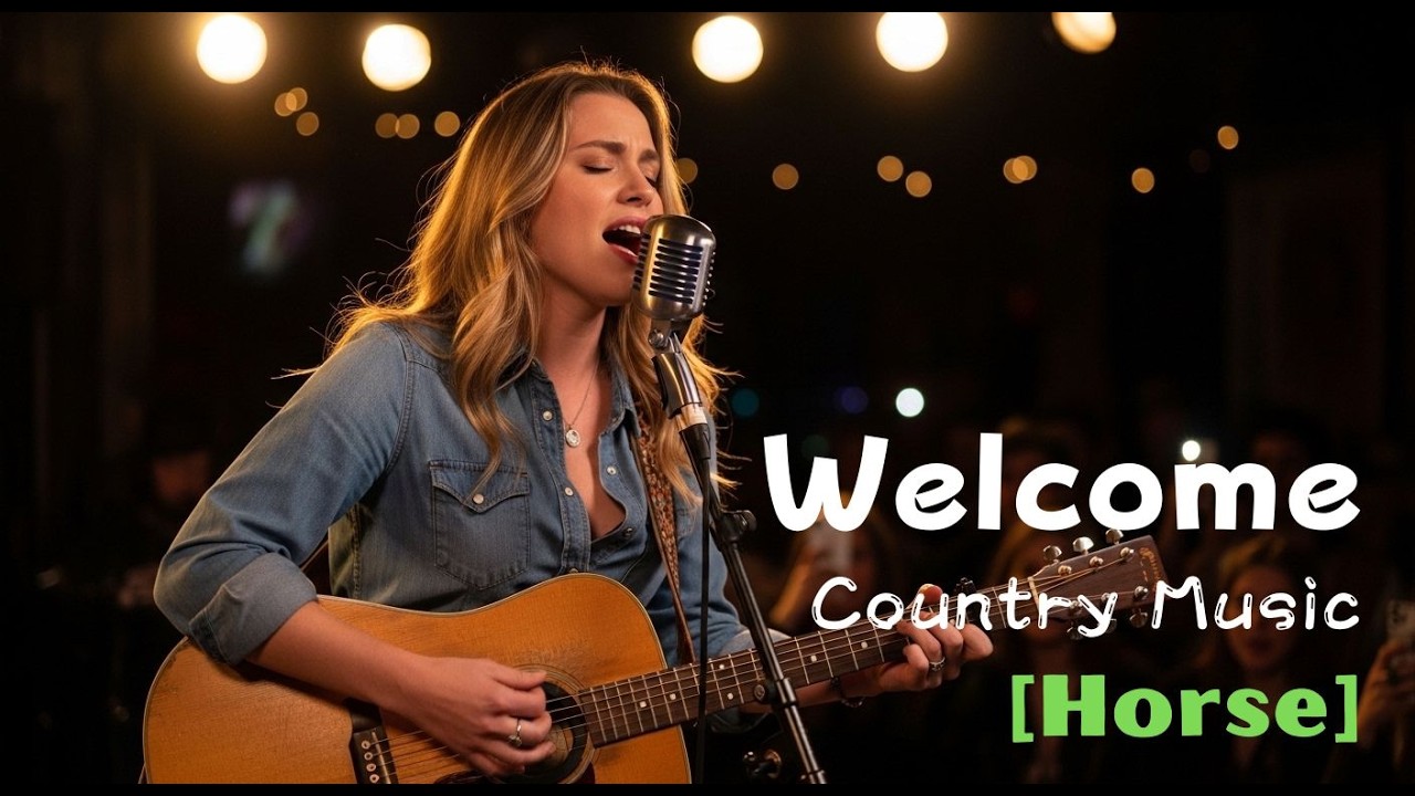 [ Horse ] Super Cool COUNTRY MUSIC : Female Vocal !!!