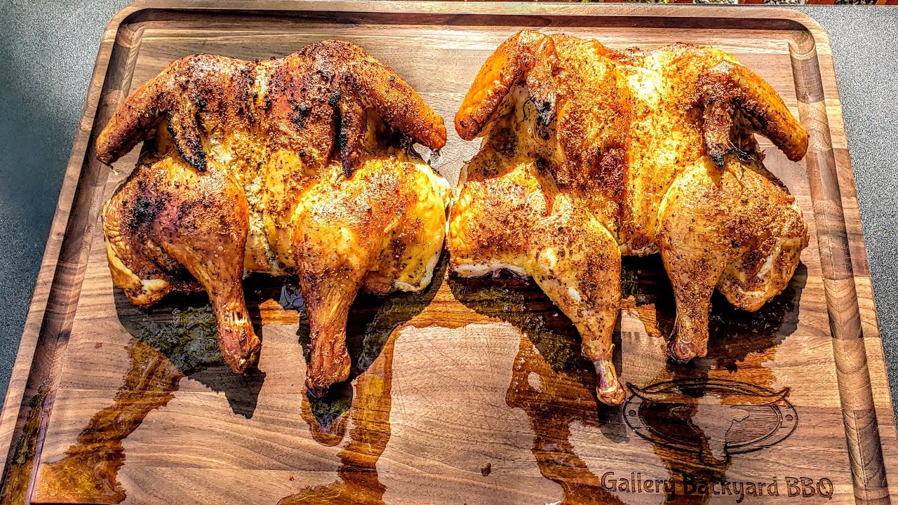 How To Spatchcock a Chicken, Season then Cook | Masterbuilt Gravity Series 1050