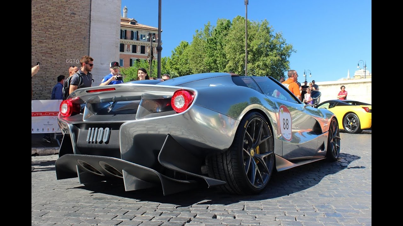 Ferrari F12 TRS - Loud Start up & Driving