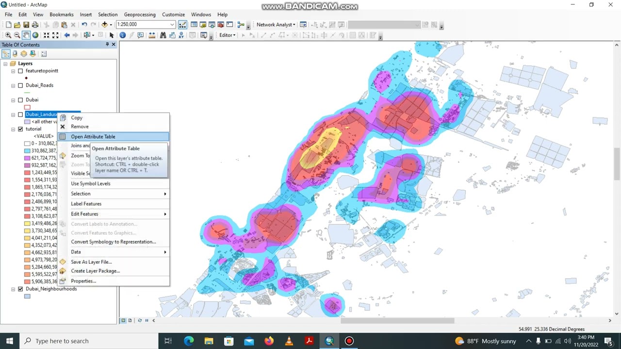 Heat Maps/Hot Spot Analysis Video 4