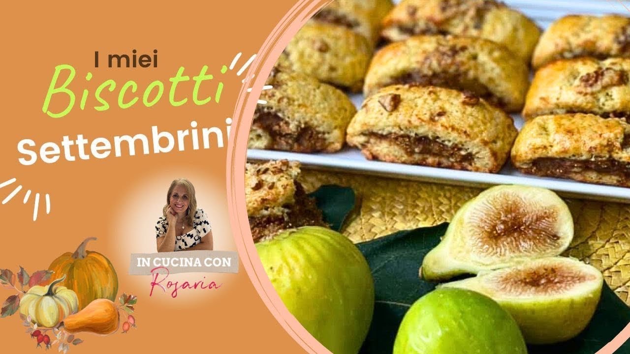 SETTEMBRINI | BISCOTTI AI FICHI FRESCHI E NOCI