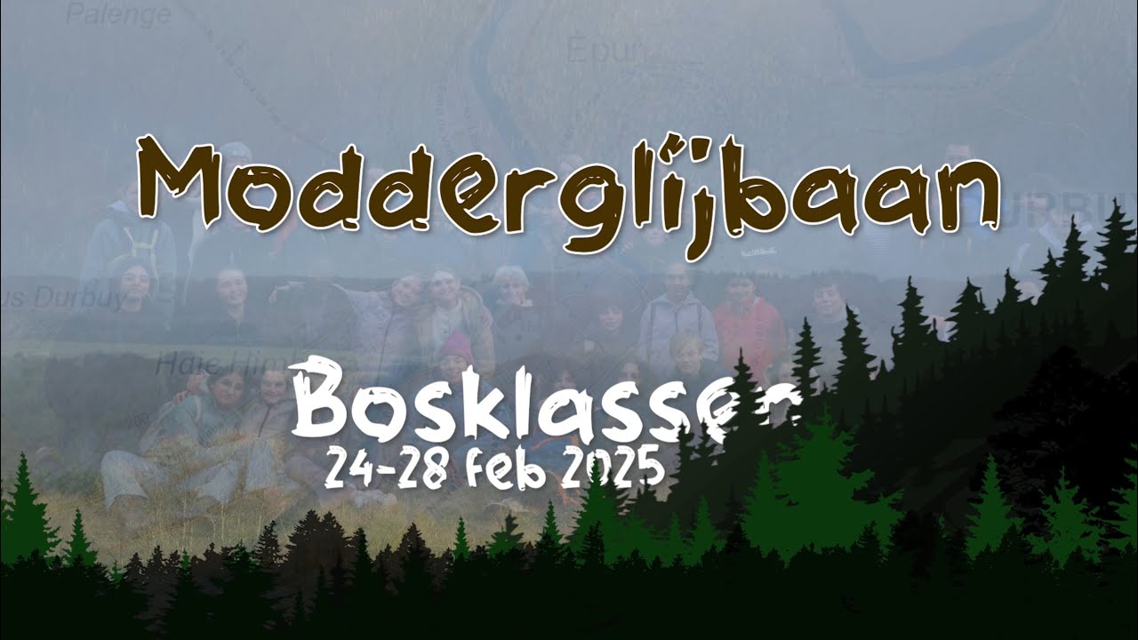 L6 Bosklassen 2025 - Modderglijbaan
