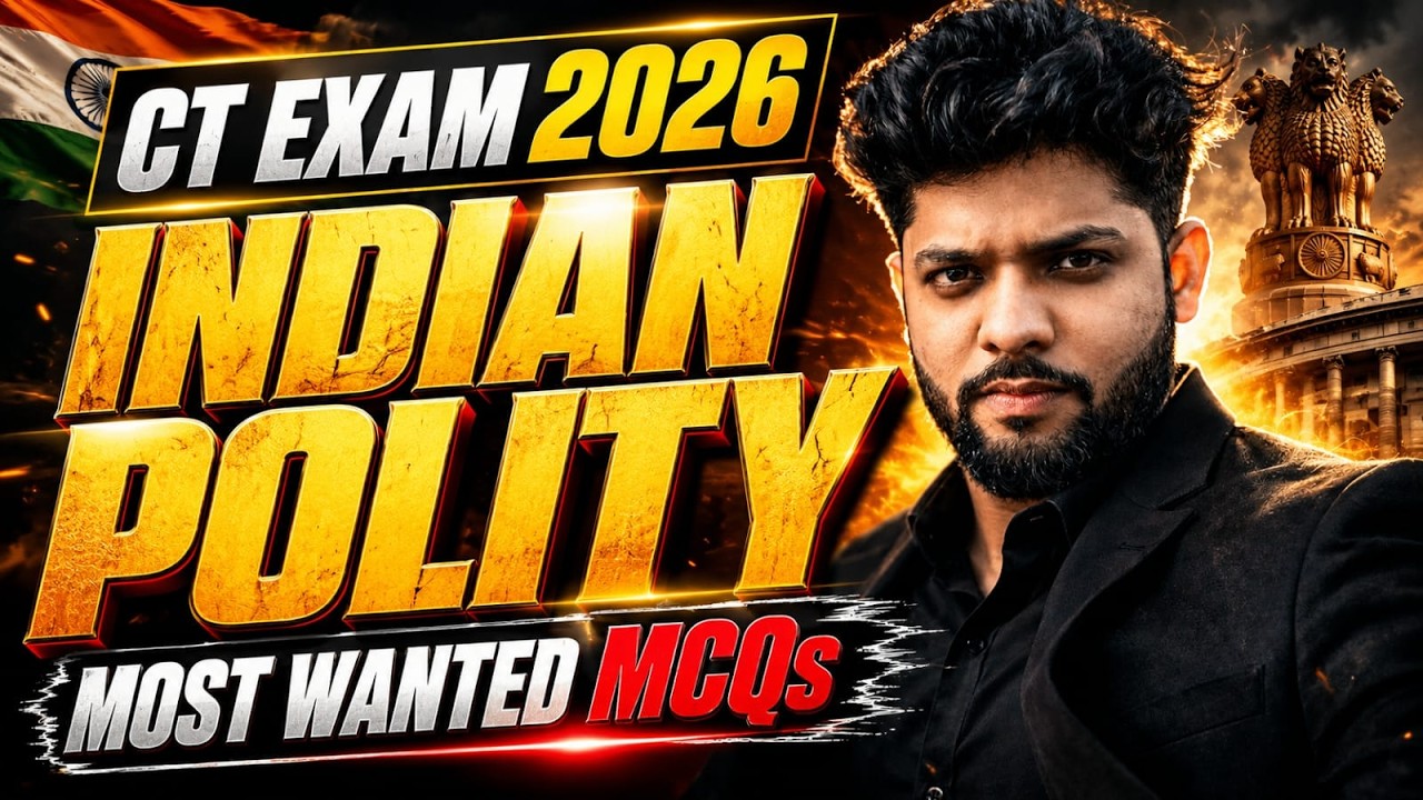 CT Exam 2026 Indian Polity Most Important MCQs | Expected Questions & Answers | CT Preparation 2026