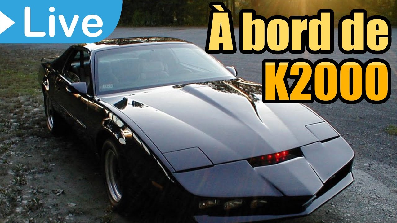 😱 K2000 😱 : à bord de K.I.T.T en vrai + Conseils pour fabriquer sa 🏎️ ! (Savoie Retro Games 17)