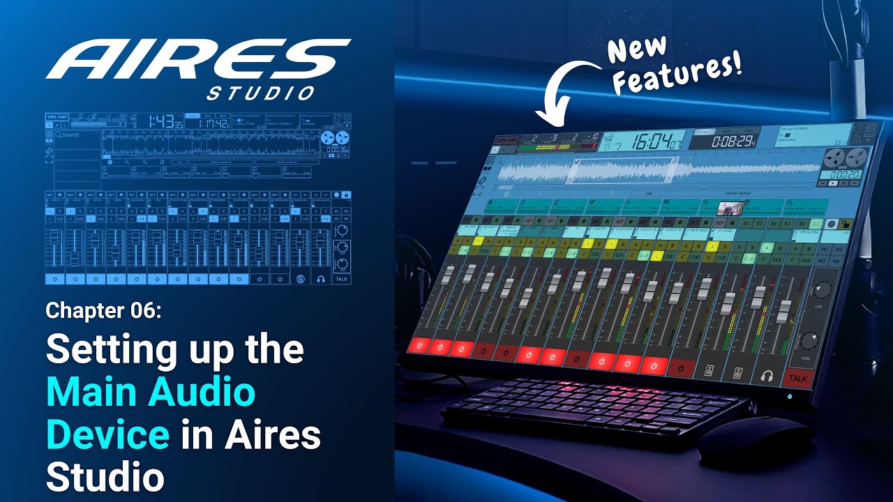 [AIRES STUDIO 2025] Chapter 6: Setting Up the Main Audio Device in Aires Studio