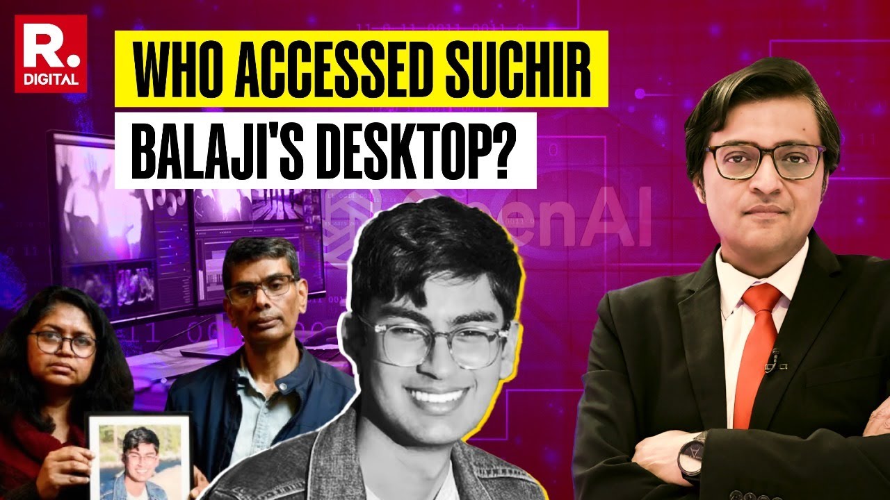 Who Got Access To Suchir Balaji's Desktop? Asks Mother As She Vows To Fight For Justice