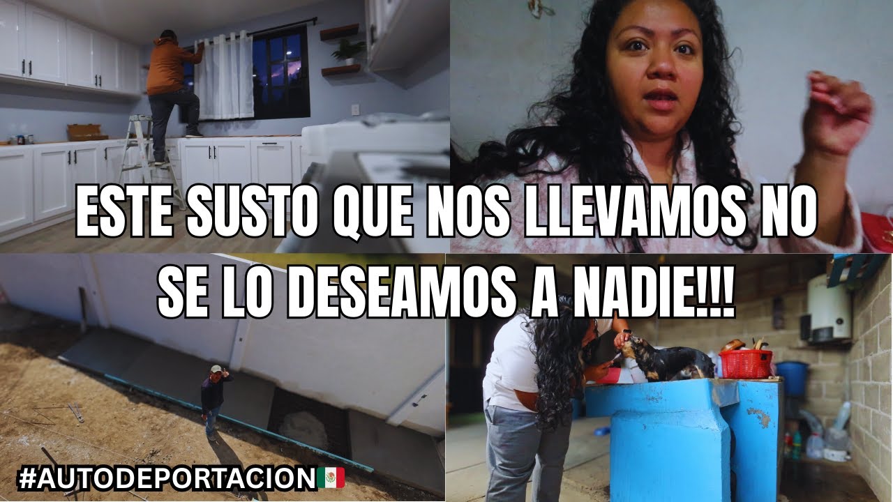 ESTE SUSTO QUE NOS LLEVAMOS NOSE LO DESEAMOS A NADIE!! #autodeportación #vlog #mexico