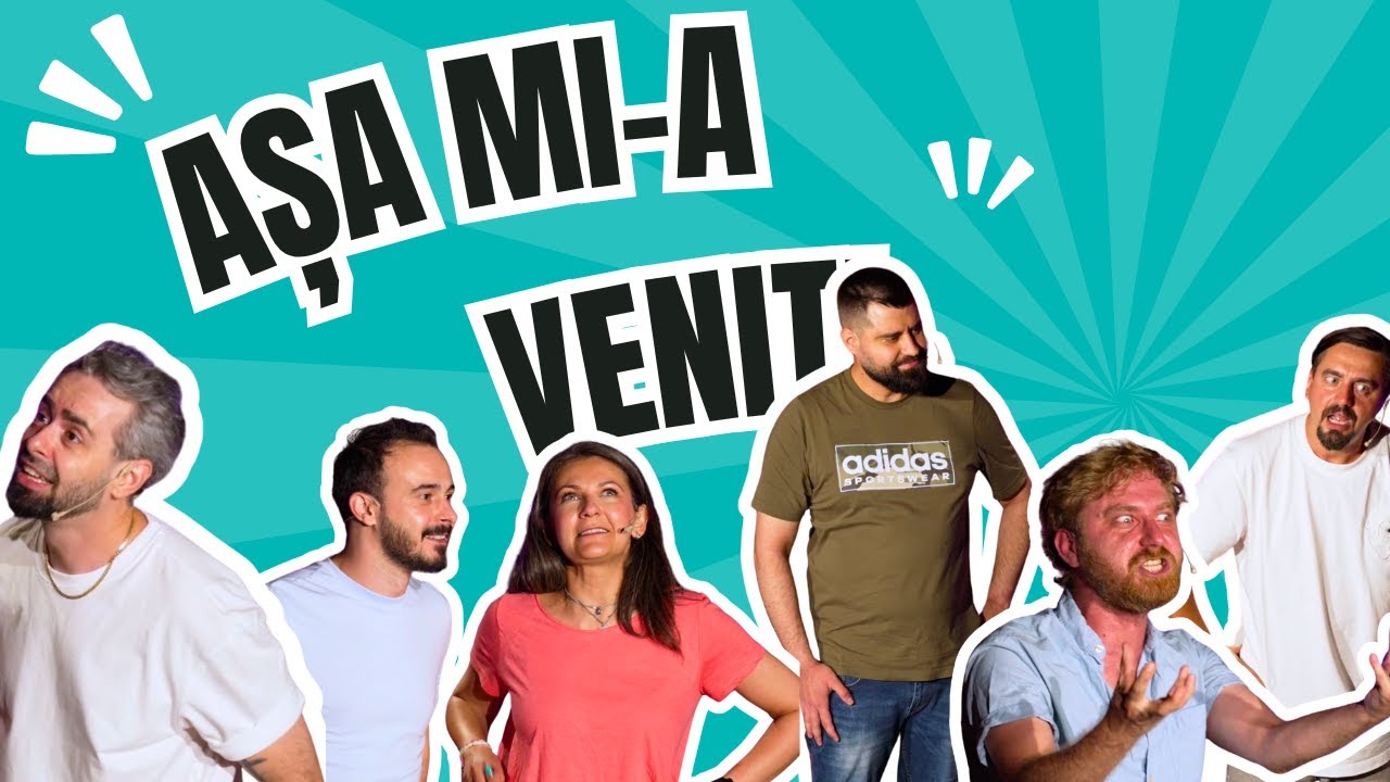 Show de comedie on the spot - Așa mi-a venit! #comedie #improvizație #improv