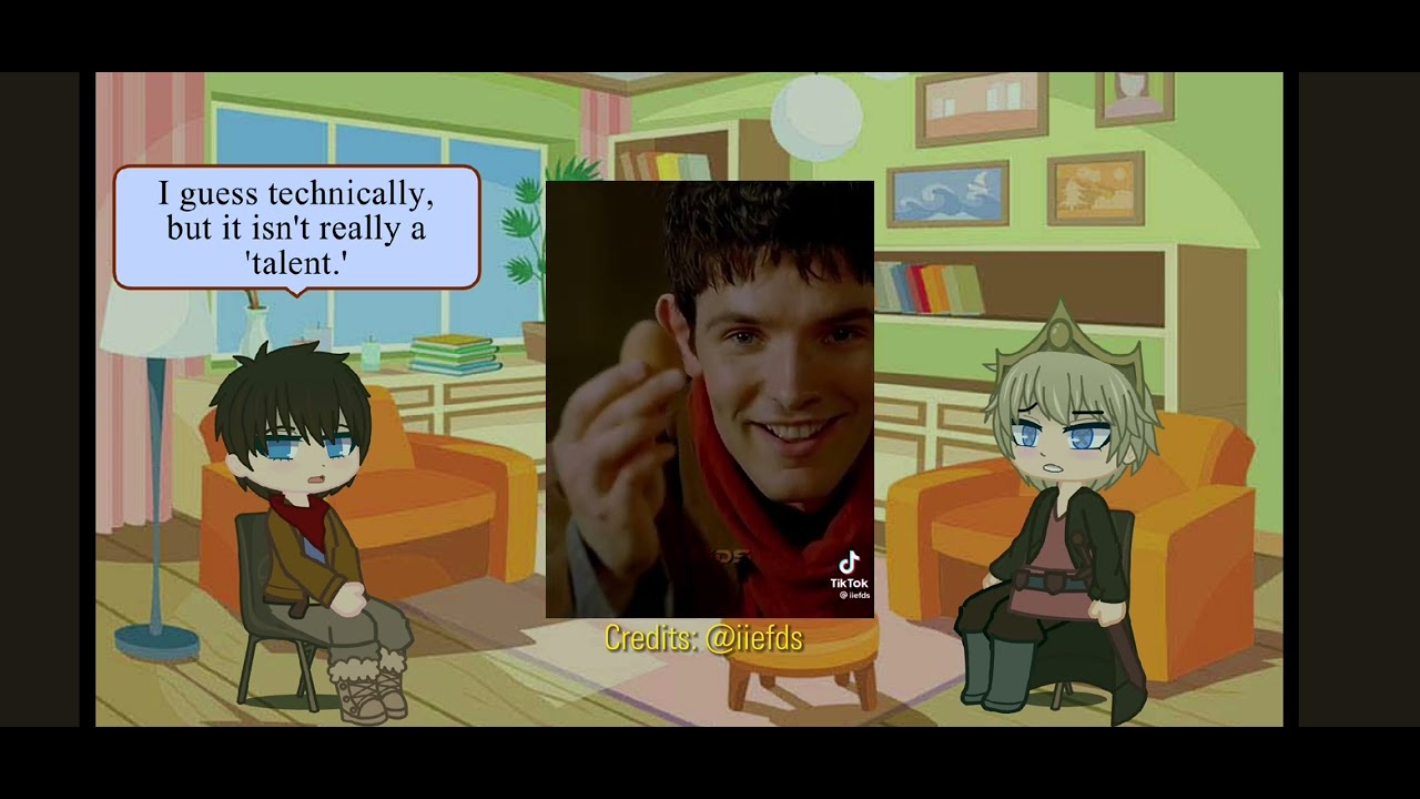 King Arthur Reacts To Merlin | Merlin | GCRV