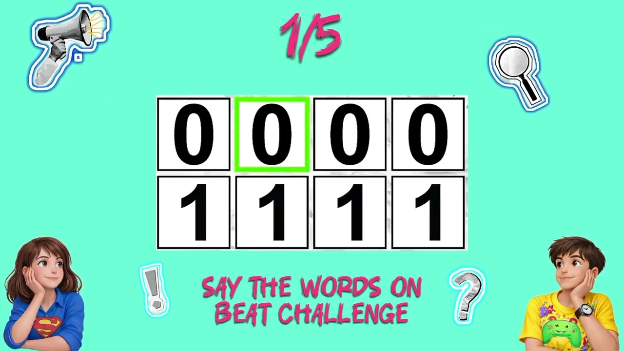 Say the Words on Beat Challenge 🎵 || Level 1 to 5 ll Easy to insane 