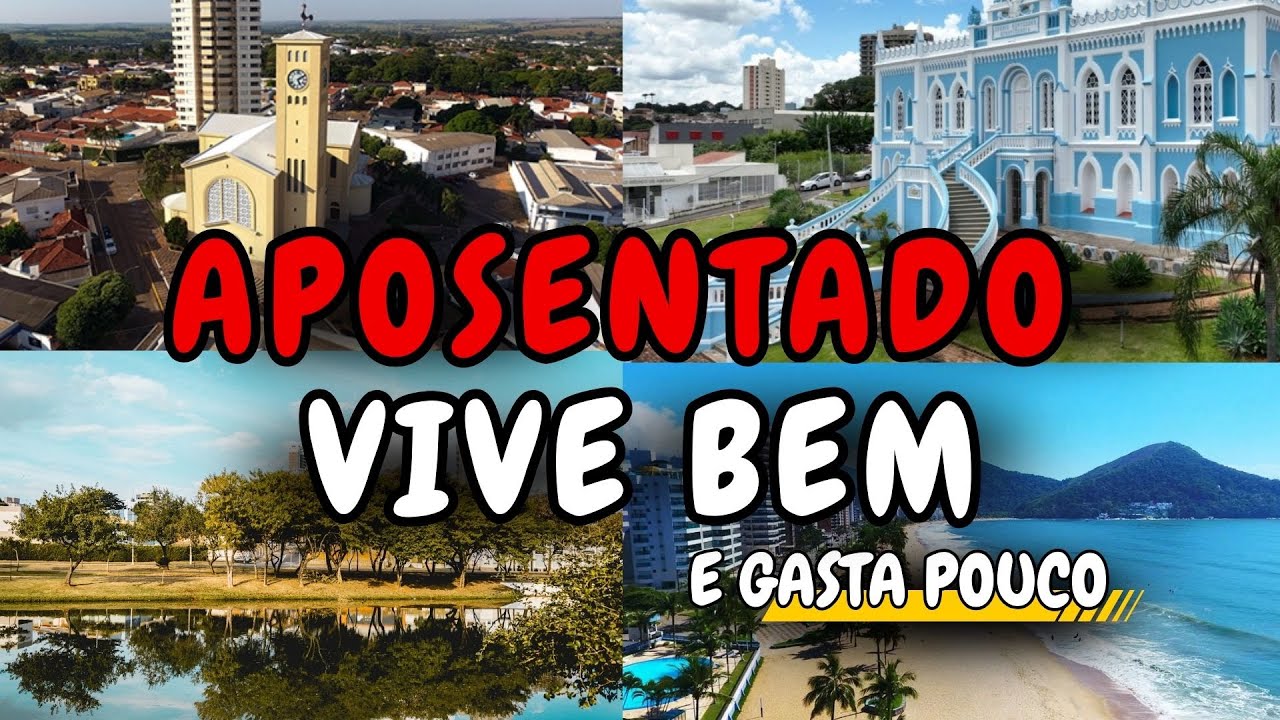 7 CIDADES SUBESTIMADAS em SP Onde APOSENTADO Mora Como RICO Gastando METADE — A 7ª É CHOCANTE