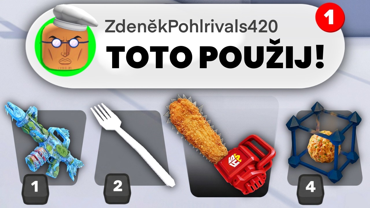 Fanou&scaron;ek mi poslal NEJHOR&Scaron;&Iacute; Rivals Loadout..