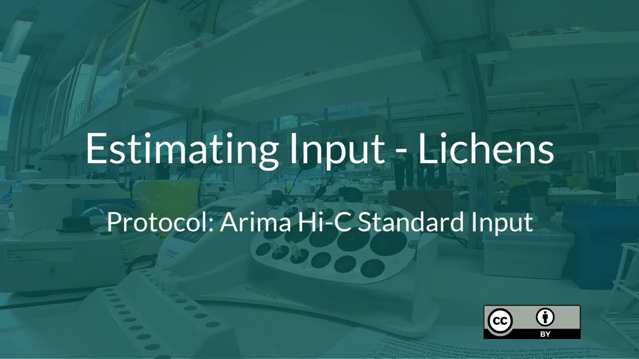 BGE SciLifeLab HiC Course 8 - Challenging Sample Preparation - Estimating Input