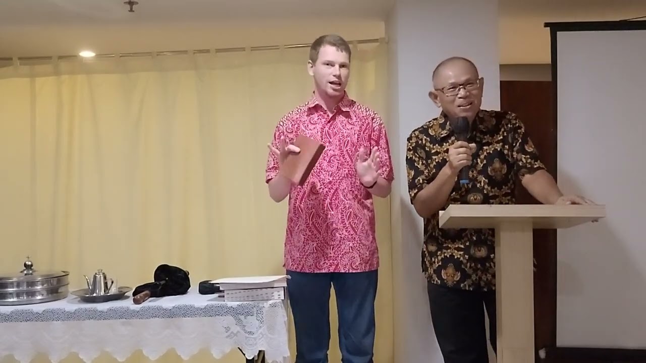 Khotbah Saudara Colin Hanley di GSJK Kebayoran Baru (Blok M) dengan tema 