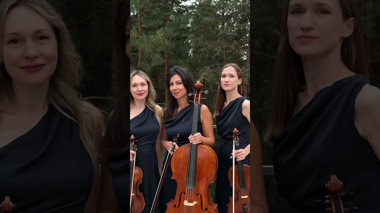 Trouble - Coldplay - Black Tie string quartet #інструментальнамузика #струннийквартет #весілля