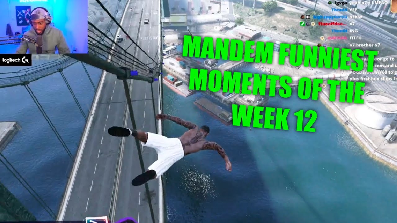 Mandem FUNNIEST Moments of the Week PART 12 | Mandem GTA RP NoPixel