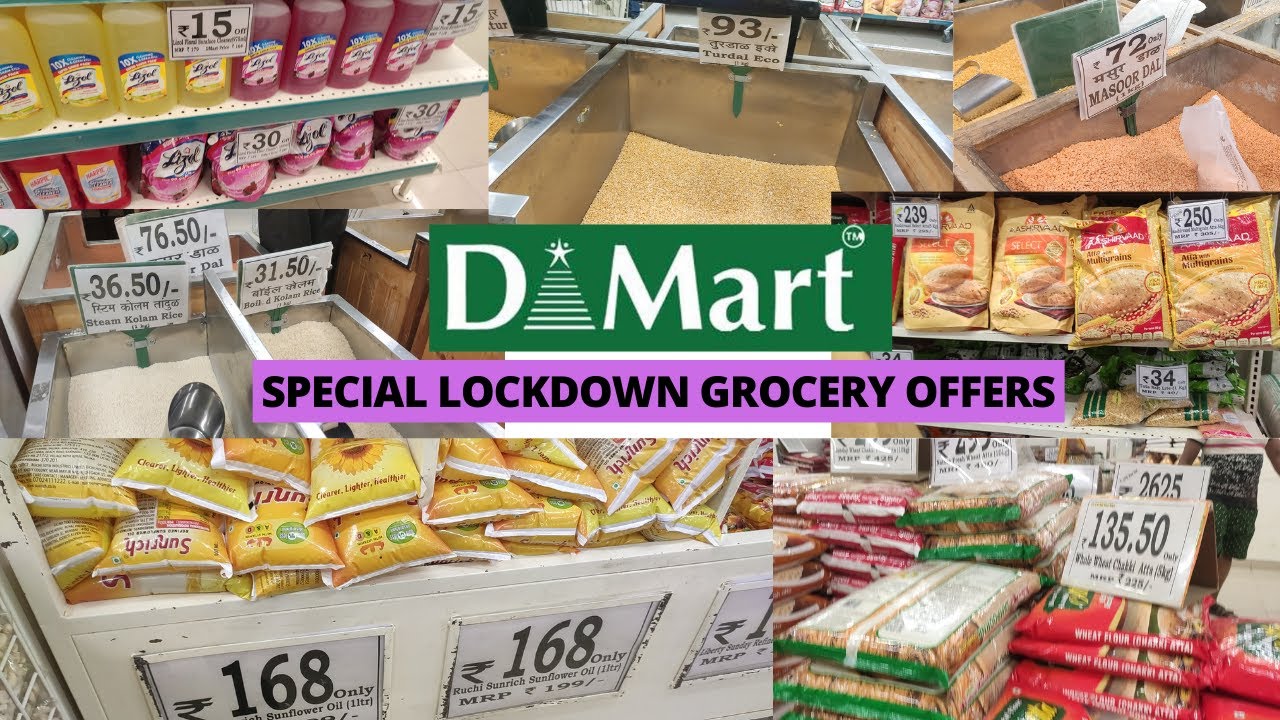 Dmart Lockdown Grocery Offers BUy1 Get1 New Rules Timmings | Best Offers