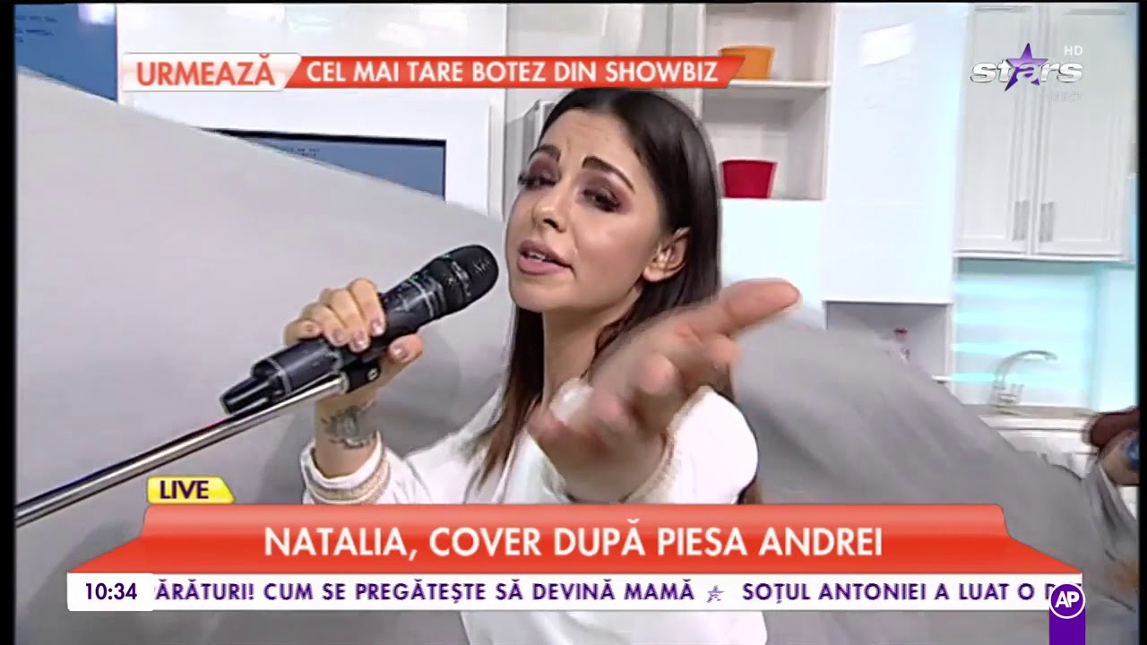 Natalia Mateuţ s-a lansat &icirc;n muzică! A c&acirc;ntat LIVE la Star Matinal!