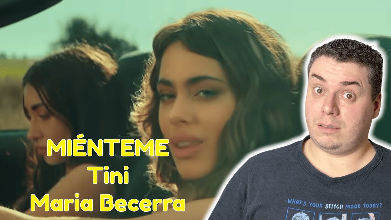 TINI, Maria Becerra - Miénteme (Video e Live) | React