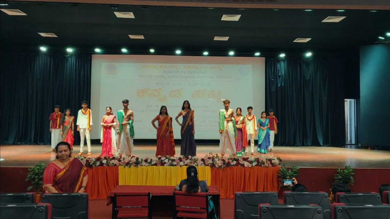 KANNADA HABBA RANP WALE 2025⚜️🔥!!#dance #rampwalk #kannada #vlog 