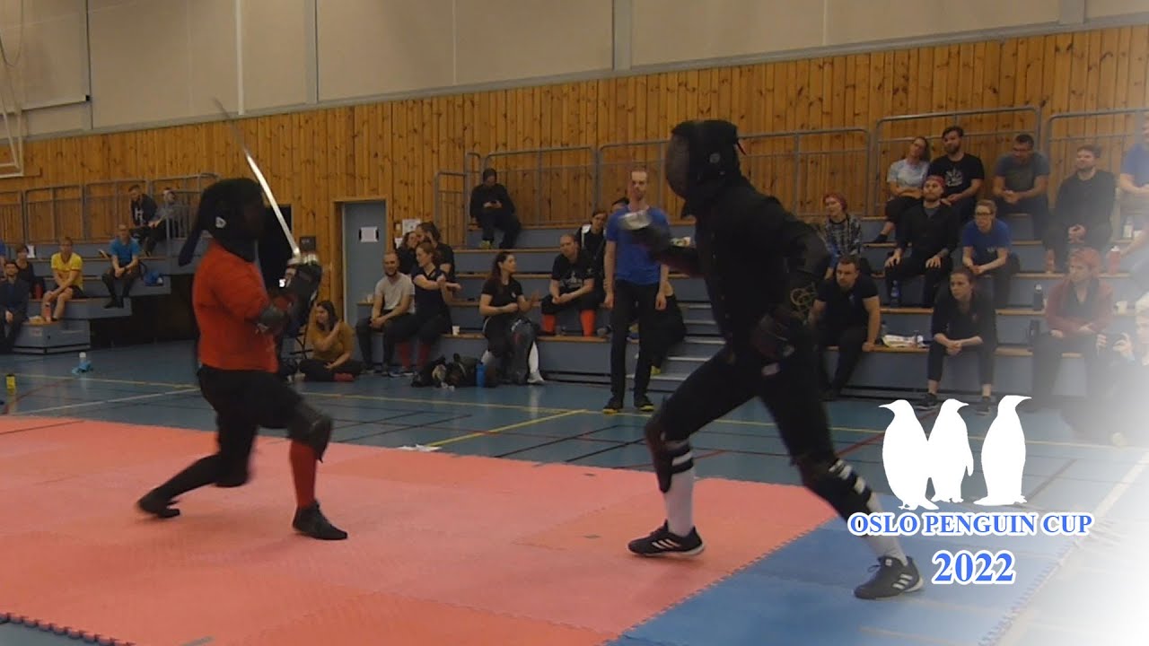 Ville Välimäki (red) vs Pontus Westerholm (blue) - Oslo Penguin cup 2022 - HEMA Sabre Gold