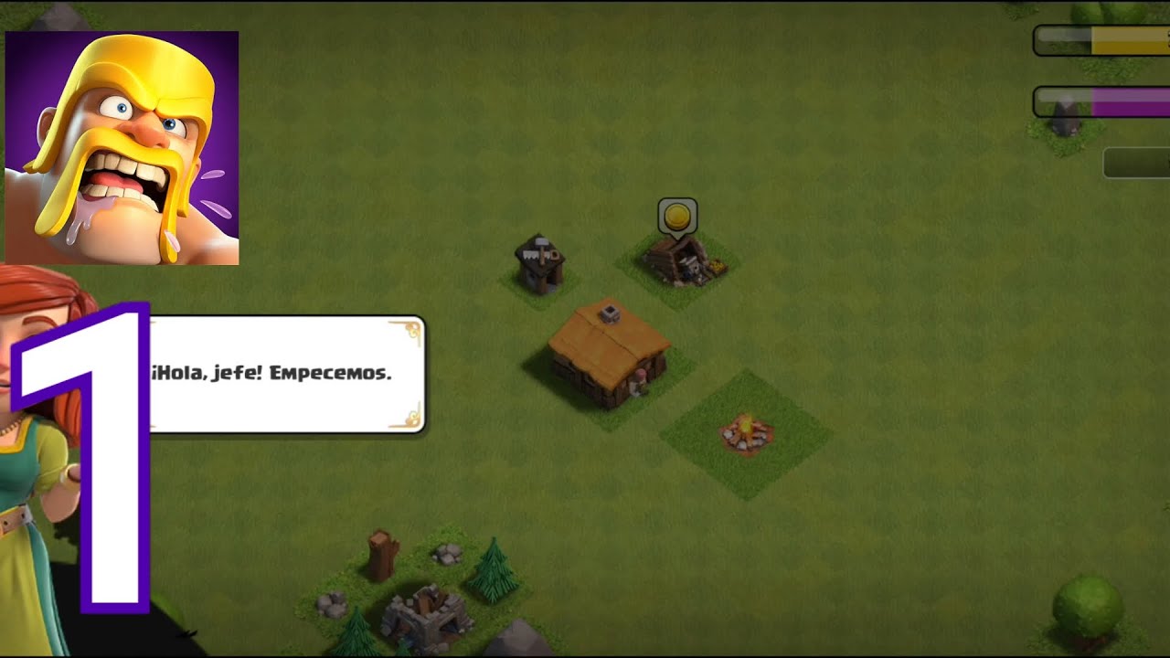 Clash of Clans - Gameplay Walkthrough - part 1 ( Android)