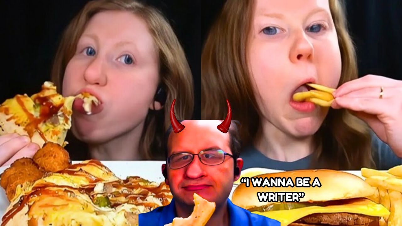 Songbyrd ASMR cringe mukbangs and UNCLE chuck...being a creep!
